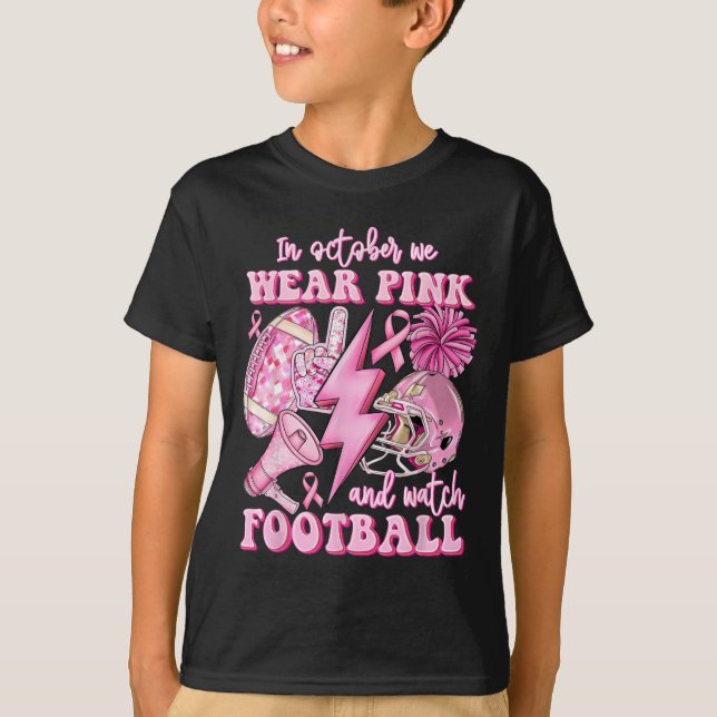 Camiseta Em Outubro, Vestimos Rosa E Assistimos À Ca Da Mam (Frente)
