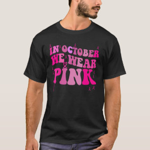 Camiseta em outubro vestimos rosa para a minha filha