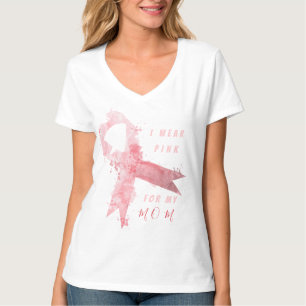 Camiseta Em outubro vestimos T-Shirt rosa