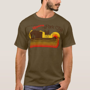 Camiseta Em Park City Utah Retro Horror