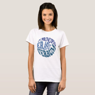 Camiseta Em Principio Erat Verbum