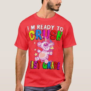 Camiseta Em Prontos Para Desfazer Filhos De Inscrição De Pr