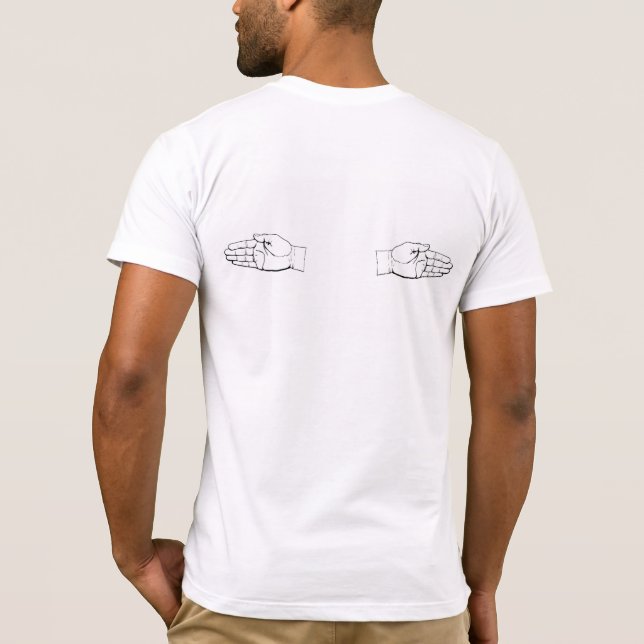 Camiseta Em qualquer lugar (Verso)