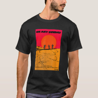 Camiseta Em qualquer Poster de filme clássico de moto de do