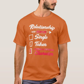 Camiseta Em relacionamento com personagem fictício anime gi