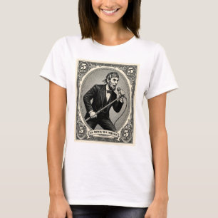 Camiseta Em Rocha Nós Confiamos 5 Rochas Cantor Lincoln