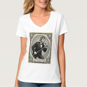 Camiseta Em Rock Confiamos 5 Rochas Cantor Lincoln