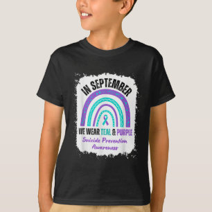 Camiseta Em setembro Vestimos a consciência do suicídio de
