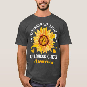 Camiseta Em setembro, Vestimos a Dourada Infância de Girass
