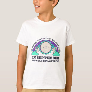 Camiseta Em setembro Vestimos A Prevenção Do Suicídio De Ro
