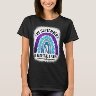 Camiseta Em setembro Vestimos A Prevenção Do Suicídio De Ro
