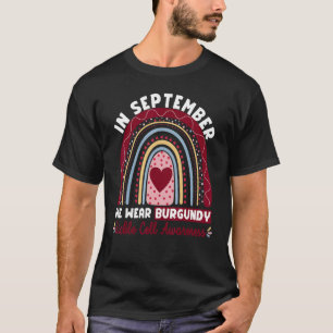 Camiseta Em setembro Vestimos Awarenes Células Falsiformes 