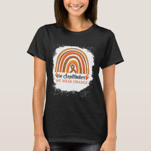Camiseta Em setembro Vestimos Laranja Leuke Rainbow Leuke