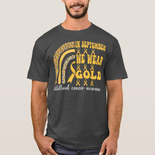Camiseta Em setembro, Vestimos o Cancer da Infância do Arco