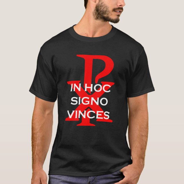 Camiseta Em Signo hoc Vinces (Frente)