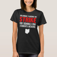 Em Strike Columbus Ohio Professores em Greve