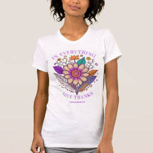 Camiseta Em Tudo Dai Graças