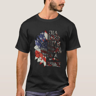 Camiseta Em Um Cheio Mundial De Granmas Seja Um Us American