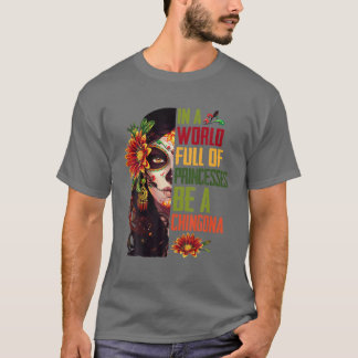 Camiseta Em Um Cheio Mundial De Princas, Seja Uma Crachona 