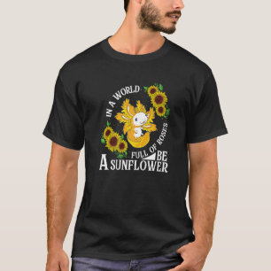 Camiseta Em Um Cheio Mundial De Rosas Ser Um Ax Florista De