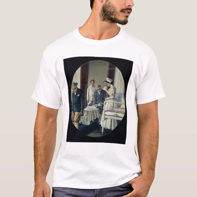 Camiseta Em um hospital militar (Frente)