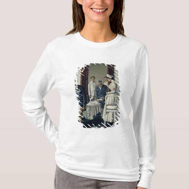 Camiseta Em um hospital militar (Frente)