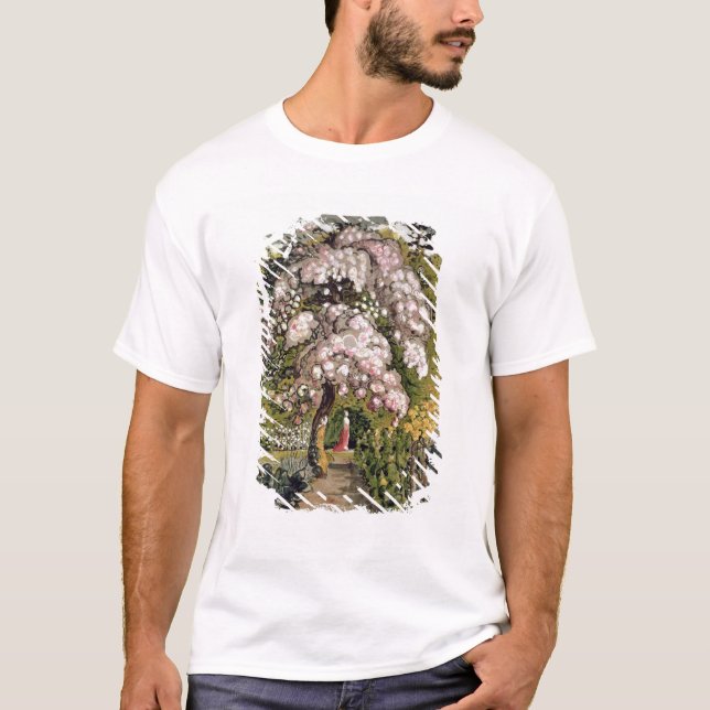 Camiseta Em um jardim de Shoreham (w/c) (Frente)