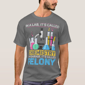 Camiseta Em Um Laboratório Itx27s Chamado de Química Scienc