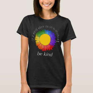 Camiseta em um mundo onde você pode ser qualquer coisa gen