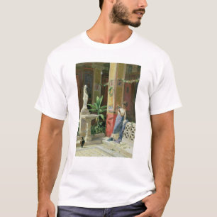Camiseta Em um pátio em Pompeii, 1878