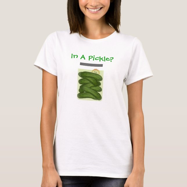 Camiseta Em Um T-Shirt Em Pickle (Frente)