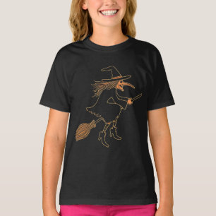 Camiseta em uma caça às bruxas