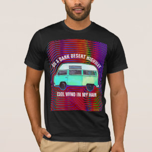 Camiseta EM UMA ESCURA DESERTA, HIPPIE RETRO T-Shirts