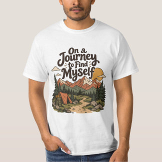Camiseta Em uma Jornada para Me Encontrar Aventura na Monta