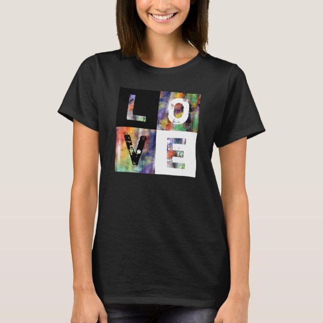 Camiseta Em uma palavra: Amor (Frente)