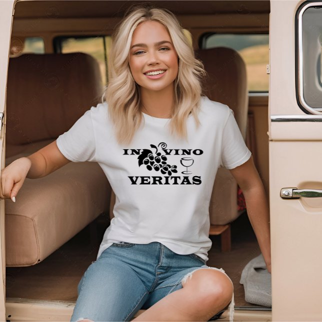 Camiseta Em vino veritas (Criador carregado)