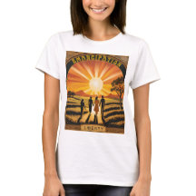 "Emancipação T-Shirt - Celebrar a Liberdade