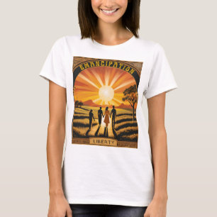 Camiseta "Emancipação T-Shirt - Celebrar a Liberdade