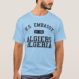 Camiseta Embaixada Argel, Argélia