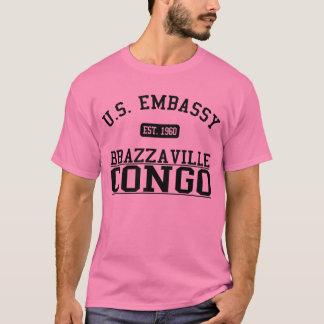 Camiseta Embaixada Brazzaville, Congo