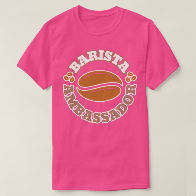 Camiseta Embaixador Barista 1 (Frente do Design)