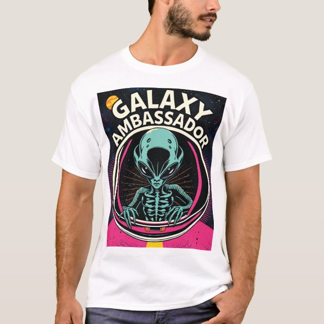 Camiseta Embaixador da Galáxia (Frente)