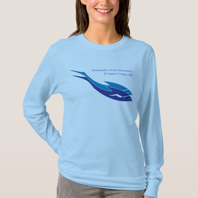Camiseta Embaixadores da garganta do EL Capitan do ambiente (Frente)
