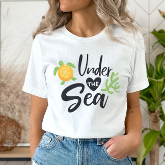 Camiseta Embaixo do Mar - Tartaruga marinha