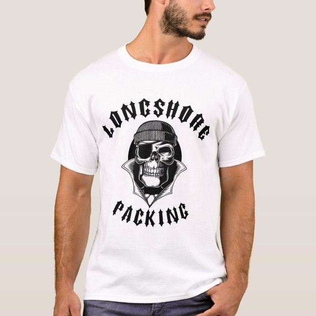Camiseta Embalagem de Longshore (Frente)