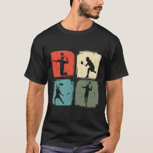 Camiseta Embalagem Do Jogador De Badminton