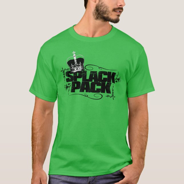 Camiseta embalagem espalhada (Frente)