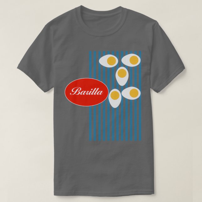 Camiseta Embalagem Vintage Barilla (Frente do Design)