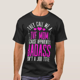 Camiseta Embalagens do Dia de Transferência da Mãe do FIV