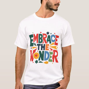 Camiseta Embale a maravilha - Camisa-T de Celebração Vibran